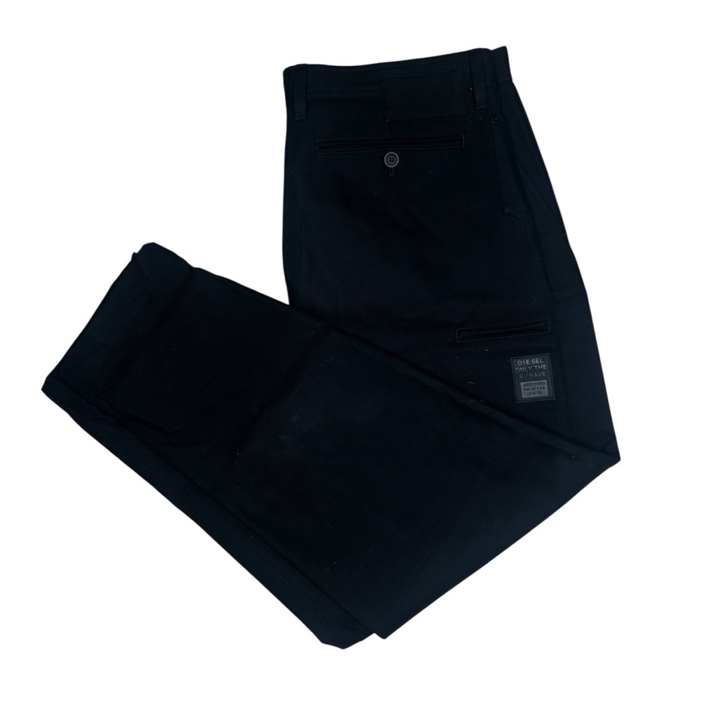Diesel black pants mens 36 x 30 cargo pocket B/rave